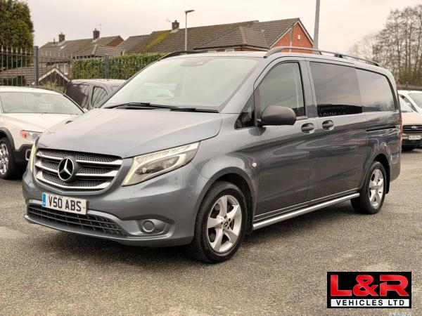 Mercedes-Benz Vito 2.1 119 CDI BlueTEC Sport Crew Van Double Cab 5dr Diesel G-Tronic+ RWD L2 Euro 6 (s/s) (LWB) (190 ps)