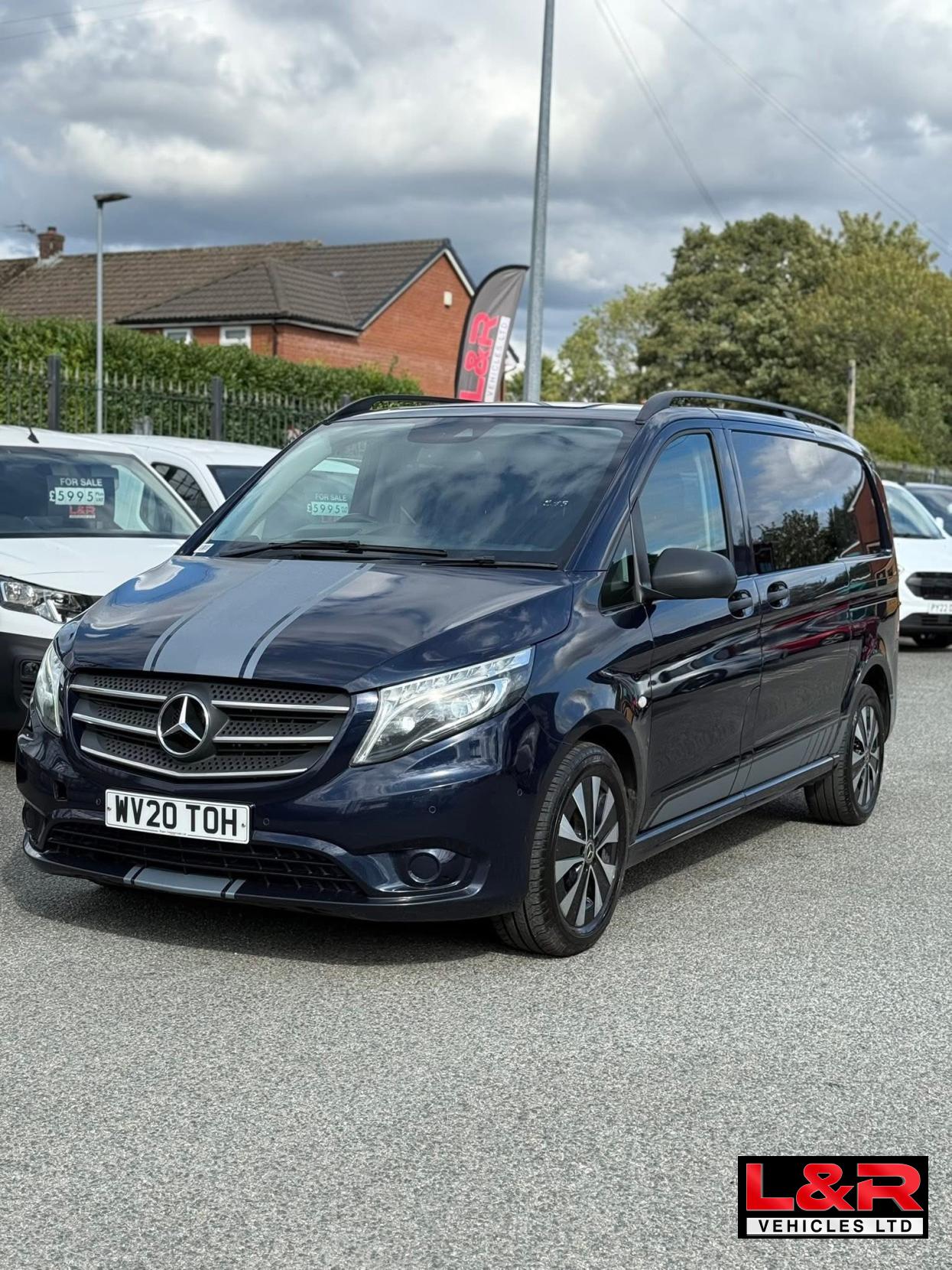 Mercedes-Benz Vito 2.1 119 CDI Sport Crew Van Double Cab 5dr Diesel G-Tronic+ RWD L1 Euro 6 (s/s) (190 ps)